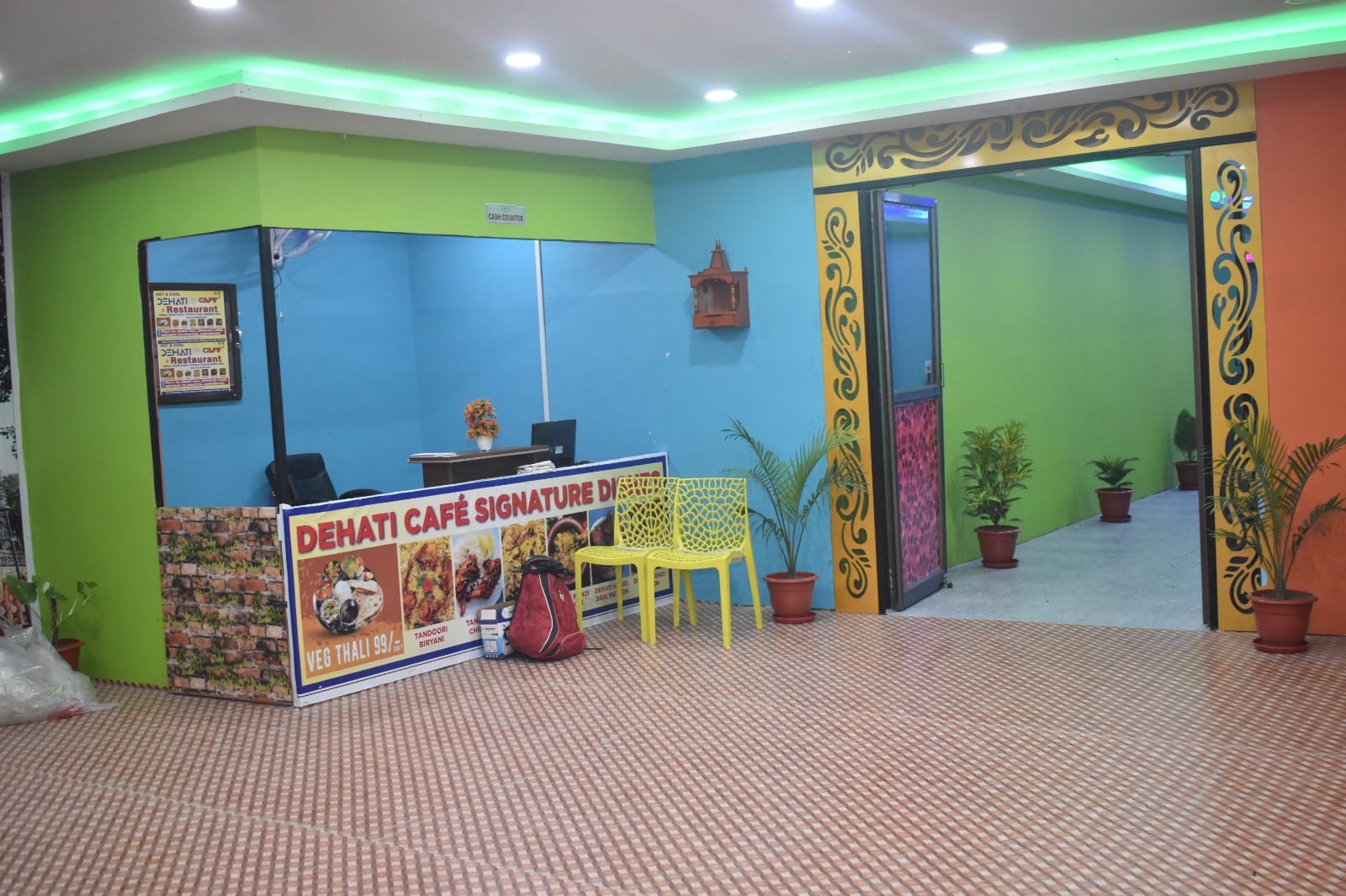 Food Counter Display